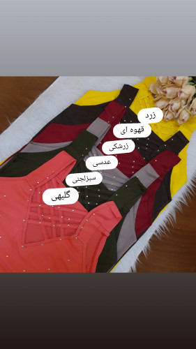 تاپهای جلوضربدری ویسکوز اعلا